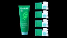Cocofloss Oral-Care Set 4 Spools Dental Floss & 1 Cocoshine