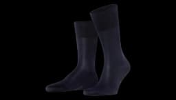 Tiago Men Socks with Sheer Shimmer - Dark Navy