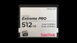 512GB Extreme PRO CFast 2.0 Card