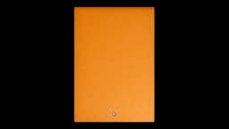Sketch Book in Sartorial Leather - Saffron Orange