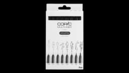 Multiliner Set - Black 8 Pcs