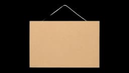 CB346 Frameless Mug Pin Cork Board - M
