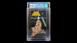 Star Wars 1977 90 CGC Graded VHS 9 6 A++ Factory Sealed High Grade Art Cover
