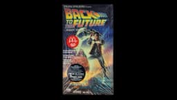 Back To The Future 1994 Sealed VHS McDonald’s Promo Original IGS Graded 8 5 Mint