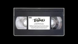 The Thing Magnetic Vinyl Sticker 5"
