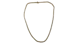 Diamond Necklace 8.8ct 22" 4.5mm - Yellow Gold