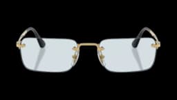 PO1030V - Luc Gold Plated/Blue Wash