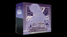 Chilling Reign: Pokémon Center Shadow Rider Calyrex Elite Trainer Box