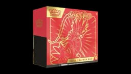 Scarlet and Violet Elite Trainer Box Koraidon Red