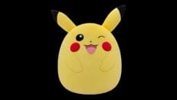 14" Winking Pikachu Pokémon Plush Large