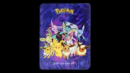 Pokemon Eevee Evolutions Throw Blanket - Multicolor