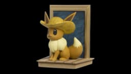 Eevee Inspired by Self-Portrait with Straw Hat Figure