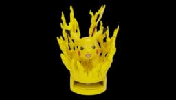 Attack Figure B&W Series #2 Pikachu - Electric Type Base