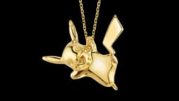 Pikachu Necklace & Pendant - Gold