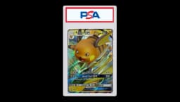 Raichu GX 2019 Pokemon TCG Sun & Moon PSA10