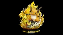 Raichu Evolution 1:6 11" Resin GK Painted Statue 