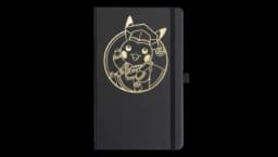 Graduation Pikachu Bullet Journal - Black/Gold