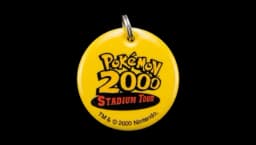 2000 Stadium Tour Pewter Gym Badge Keychain