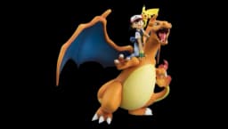 Ash Ketchum (Satoshi) & Pikachu & Charizard