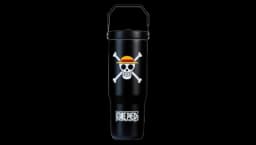 Tumbler with Straw 887ml - Black/Multicolor