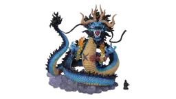 Kaido King of The Beasts Twin Dragons Statue