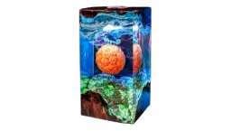 Cursed Devil Fruit Resin LED Night Lamp