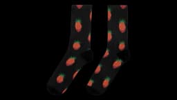 Bara Bara No Mi Devil Fruit Buggy Socks - Black/Multicolor