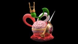 Uta Uta no Mi Devil Fruit Resin Figure - Multicolor