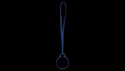 Royal Pop / Leather Lanyard Orenji Hachi