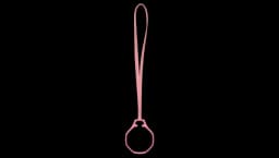 Royal Pop / Leather Lanyard Otg Roz