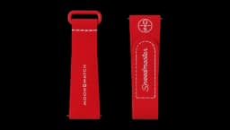 Moonswatch Red/White Rubber