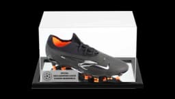 Zlatan Ibrahimovic Official UCL Signed Phantom GX Pro FG Boot Black