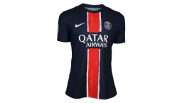 Bradley Barcola Match Worn 2024 Jersey