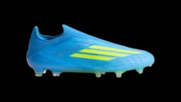 F50 ELITE Laceless Firm Ground Soccer Cleats - Lucid Ray Blue/Team Solar Yellow 2/Lucid Aquamarine