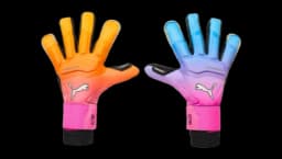 Ultra Ultimate Hybrid GK Gloves - Ultra Blue/Poison Pink/Lime Squeeze