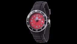 Fan Clock - Red Dial