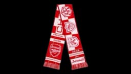 Arsenal Champions 25/26 Scarf - Red/White