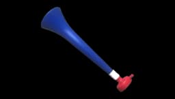 France-Themed 59 cm Vuvuzela Stadium Horn - Blue/White/Red