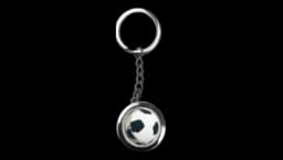 Spinning Ball Keyring