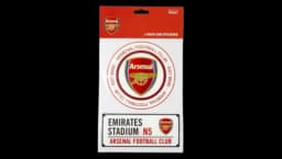 Arsenal Logo Car Sticker Set