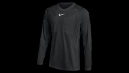 Referee III LS Shirt - Black/White