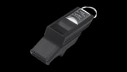 Whistle & Fingergrip Set - Black