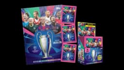 UEFA Champions League 2025/26 Stickers - Hardcover Album + 50-Pack Box