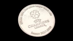 Official UCL 2017/18 Match Coin - Besiktas vs RB Leipzig