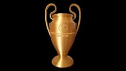 UEFA Champions League Gold Replica Trophy - UCL Mini Cup Model