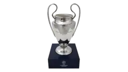 Champions League 150mm 3D Replica Trophy with Stand