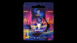 Budapest 26 UCL Final Roundel Pin Badge
