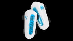 OM Shin Guards Blue/White