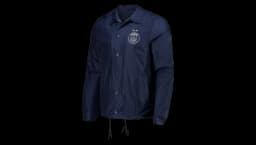 PSG Eiffel 2 Star Graphic Coach Jacket - French Navy