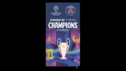 PSG UCL Champions 2026 Towel